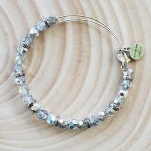 Alex and Ani Swarovski crystal bracelet